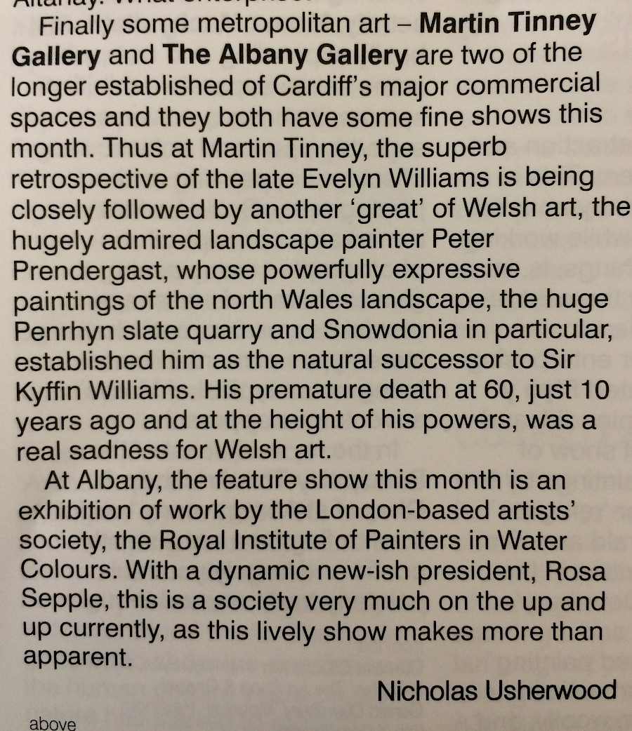 October issue of 'Galleries' publication