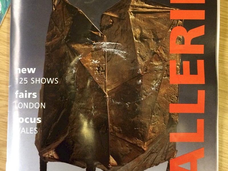 October issue of 'Galleries' publication