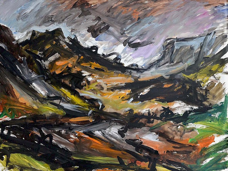 September 2019, Damp Evening, Nant Ffrancon Valley